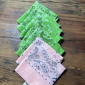 Cotton Handkerchief Bandanas